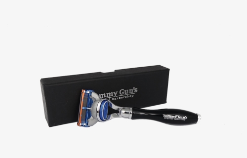 Tommy Gun"s Shave Tommy Guns Fusion Razor Resin Black - Box, HD Png Download, Free Download