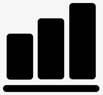 Three Bars Graph Comments - Bar Graph Icon Svg, HD Png Download, Free Download