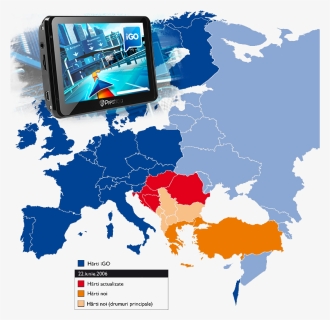 Crack Navteq Maps Updates - West Nile Virus Europe Map, HD Png Download, Free Download