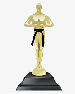 Academy Awards Trophy Transparent Background Png - Statue, Png Download, Free Download