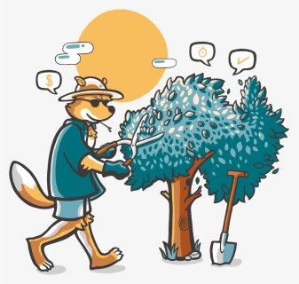 Work As A Gardener In Australia - Cartoon, HD Png Download, Free Download