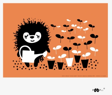 Poster A3, Siiri The Gardener - Cartoon, HD Png Download, Free Download