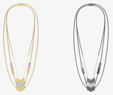 Tinsel Earbud Necklace Line 04 - Earrings, HD Png Download, Free Download