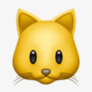 #emoji #iphoneemoji #cat #catemoji #kitty #cute #freetoedit - Animal Emoji Png, Transparent Png, Free Download