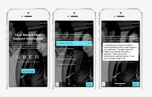 Uber Survey Email For Feedback - Iphone, HD Png Download, Free Download