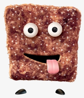 Chocolate Toast Crunch Cartoon Character Sticking Its - Cartoon, HD Png Download, Free Download