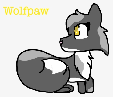 Wolfpaw Of Cinderclan - Cartoon, HD Png Download, Free Download