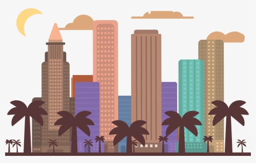 Los Angeles - Los Angeles Illustration, HD Png Download, Free Download