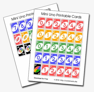 Printable Uno Cards Deck - Pdf Printable Uno Cards, HD Png Download, Free Download