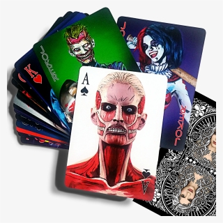 Bodypaint Playing Cards - Illustration, HD Png Download, Free Download