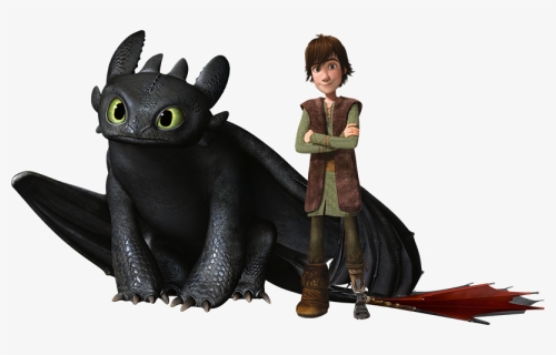 Young Hiccup And Toothless, HD Png Download, Free Download