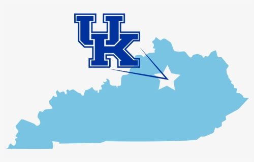 Kentucky Map Vector, HD Png Download - kindpng