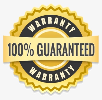 Industry Leading Warranty 100% Guaranteed - Label Warranty 100% Png, Transparent Png, Free Download