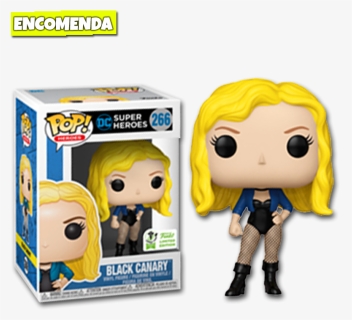 Black Canary Pop Figure, HD Png Download, Free Download
