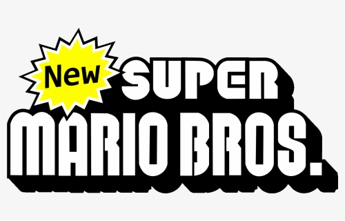 New Super Mario Bros - Mario Bros Logo Png, Transparent Png, Free Download
