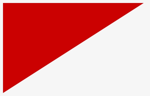 Bandera De La Universidad Manuela Beltran , Png Download - Half Red Half White Diagonal, Transparent Png, Free Download