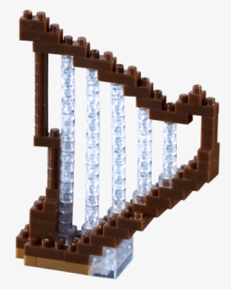 200 115 Harfe - Nanoblock Harp, HD Png Download, Free Download