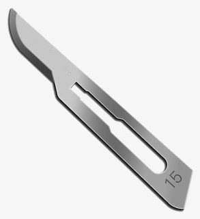 Number 15 Scalpel Blade , Png Download - Types Of Blade No 15, Transparent Png, Free Download