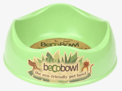 Large Beco Dog Bowl Green - Bangle, HD Png Download, Free Download