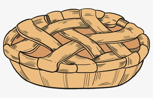 Apple Pie Clipart - Hand, HD Png Download, Free Download
