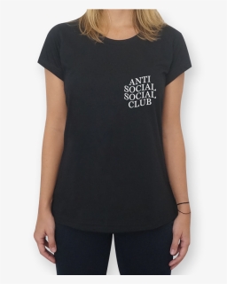 Camiseta Anti Social Social Club - Nao Olhe Pra Mim, HD Png Download, Free Download