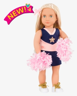 18-inch Cheerleader Doll Khloe - Sarah Our Generation Doll, HD Png Download, Free Download