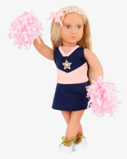 18-inch Cheerleader Doll Khloe Outfit - Our Generation Dolls Khloe, HD Png Download, Free Download