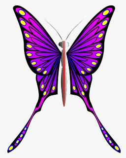 Purple Butterfly Clipart - Butterflies, HD Png Download, Free Download