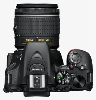 Nikon D5600 Dslr Camera 18-55mm Lens - Nikon D5600 Dslr Camera With 18 55mm, HD Png Download, Free Download