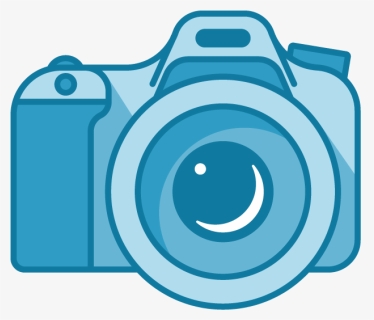 Dslr Clipart Yearbook - Blue Camera Logo Png, Transparent Png, Free Download