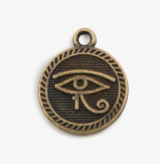 Brass Eye Of Horus Charm - Space Needle, HD Png Download, Free Download