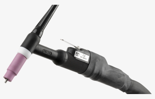 Discover The Tig Welding Torch With Push Lever Of Trafimet - Tig Welding Machine Handle, HD Png Download, Free Download