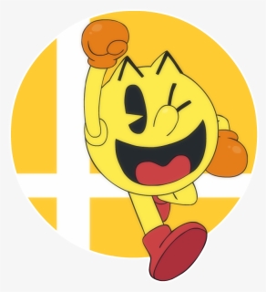 Smash 55 - Pac-man - Cartoon, HD Png Download, Free Download