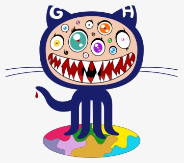 Github Cat, HD Png Download, Free Download
