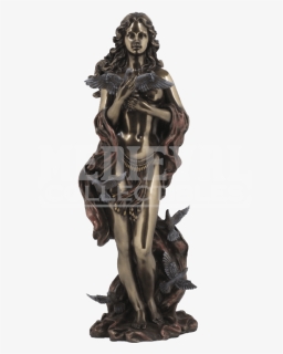 Aphrodite Statue Bronze , Png Download - Goddess Of Love Statue, Transparent Png, Free Download