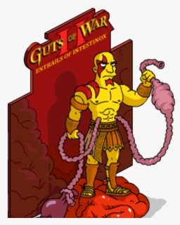 Guts Of War 2 The Simpsons, HD Png Download, Free Download
