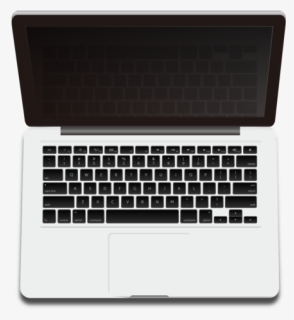 Open Laptop Macbook Png Transparent Image - Spanish Keyboard Macbook Air Layout, Png Download, Free Download