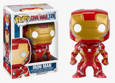 Funko Pop Iron Man Civil War, HD Png Download, Free Download