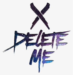 #deleteme #grunge #logo #delete - Calligraphy, HD Png Download, Free Download