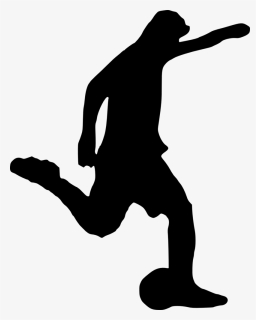 Transparent Football Player Silhouette Png - Silhouette, Png Download, Free Download
