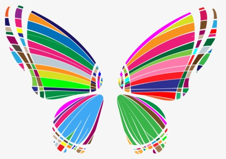 Butterfly Insect Silhouette Line Art Rgb Color Model - Butterfly Wings Silhouette Png, Transparent Png, Free Download