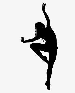 Dancer Silhouette Png, Transparent Png, Free Download