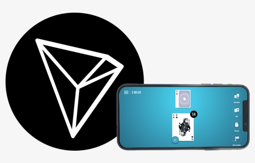 Tron Logo - Cryptocurrency, HD Png Download, Free Download
