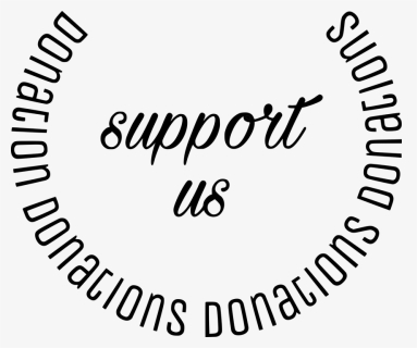 Donations Support Us, HD Png Download, Free Download