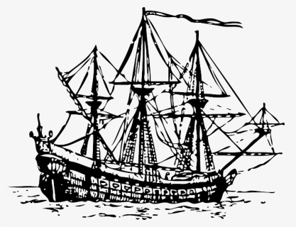 First Fleet Ship Cartoon, HD Png Download, Free Download