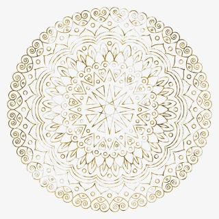 #mandala #gold #symmetry #png - Circle, Transparent Png, Free Download