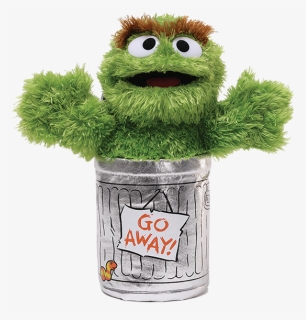 Soft Toy Small Oscar The Grouch - Oscar The Grouch Plush, HD Png Download, Free Download