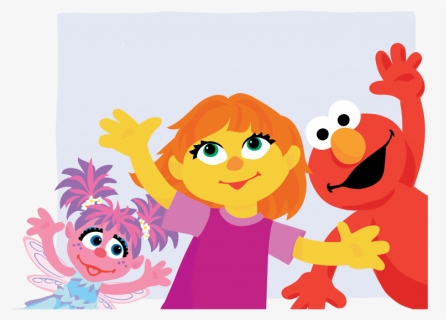 Elmo Clipart Sesame Street - Sesame Street Julia Autism Elmo, HD Png Download, Free Download