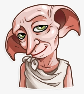 Harrypotter Hp Dobby Sticker Adesivo Harry Potter - Harry Potter Dobby Clipart, HD Png Download, Free Download