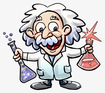 Junior Einsteins Science Club - Scientist Cartoon Albert Einstein, HD Png Download, Free Download